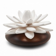 Fleur en céramique à parfumer / Lotus des Indes 015