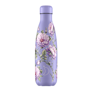 Bouteille Isotherme Chilly's Fleurs violettes