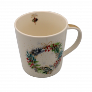 Mug Festive Wreath