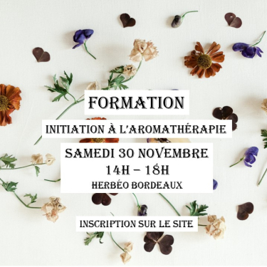 Initiation à l'aromathérapie