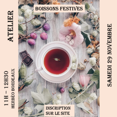 Boissons festives, faciles et saines pour les fêtes !