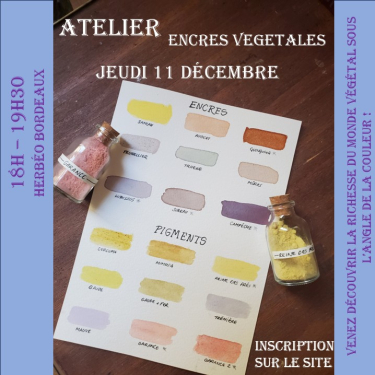 Atelier Encres Végétales