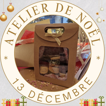 Atelier de Noël - Offrir du bien-être 100% fait maison  13 Décembre 17h - 19h
