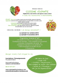 Séminaire / Atelier  Cuisine vivante